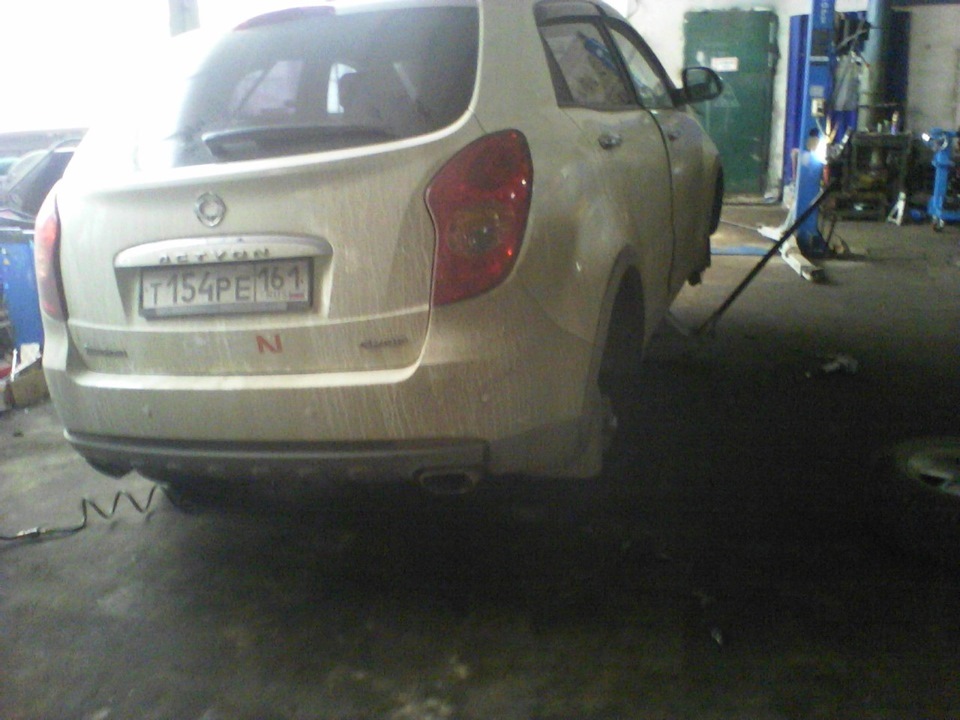 2 ТО =) — SsangYong Actyon (2G), 2 л, 2010 года | плановое ТО | DRIVE2