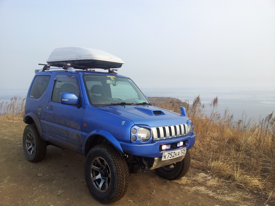Гробик на крышу — Suzuki Jimny (1G), 0,7 л, 2003 года | аксессуары | DRIVE2
