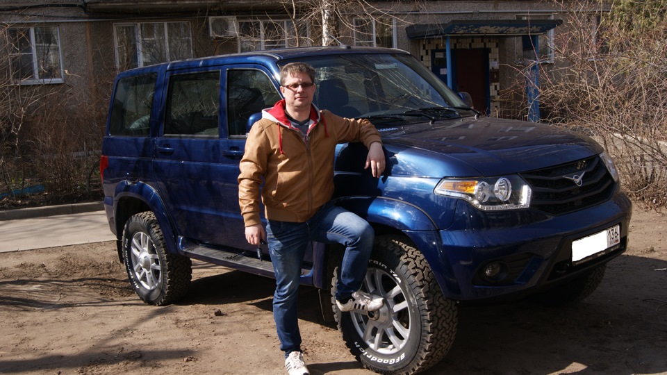 Обкатка — УАЗ Patriot, 2,7 л, 2015 года | наблюдение | DRIVE2