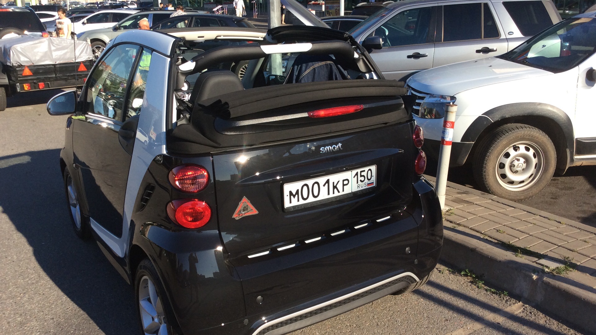 Smart fortwo (2G) 1.0 бензиновый 2015 | No funny - мокрый на DRIVE2