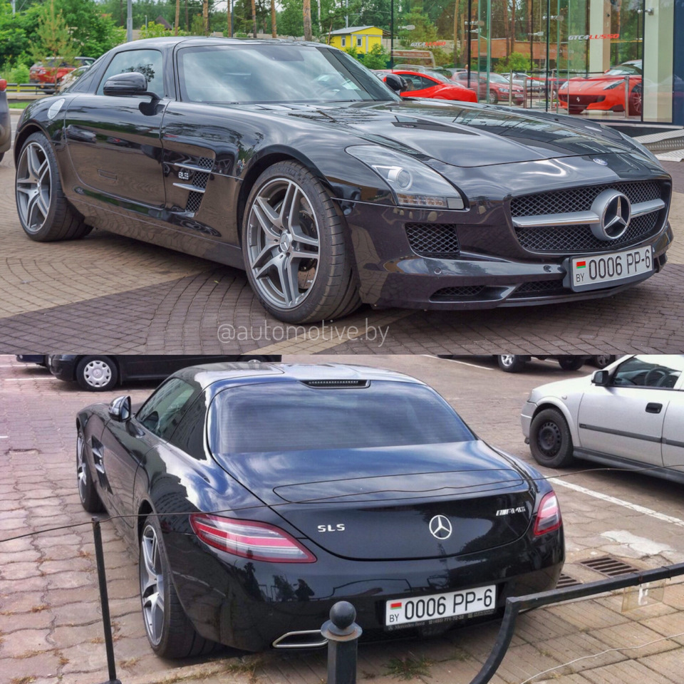 Редкие автомобили Беларуси — Mercedes SLS AMG — DRIVE2