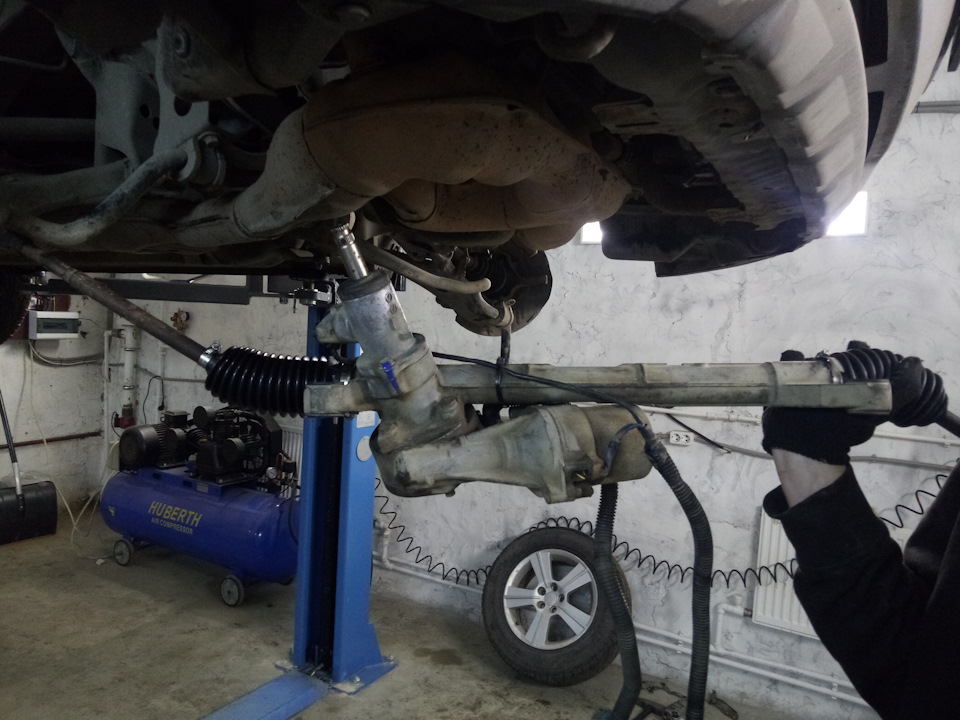Устранение шума электро рулевой рейки Subaru Forester — Demetra-Service ...