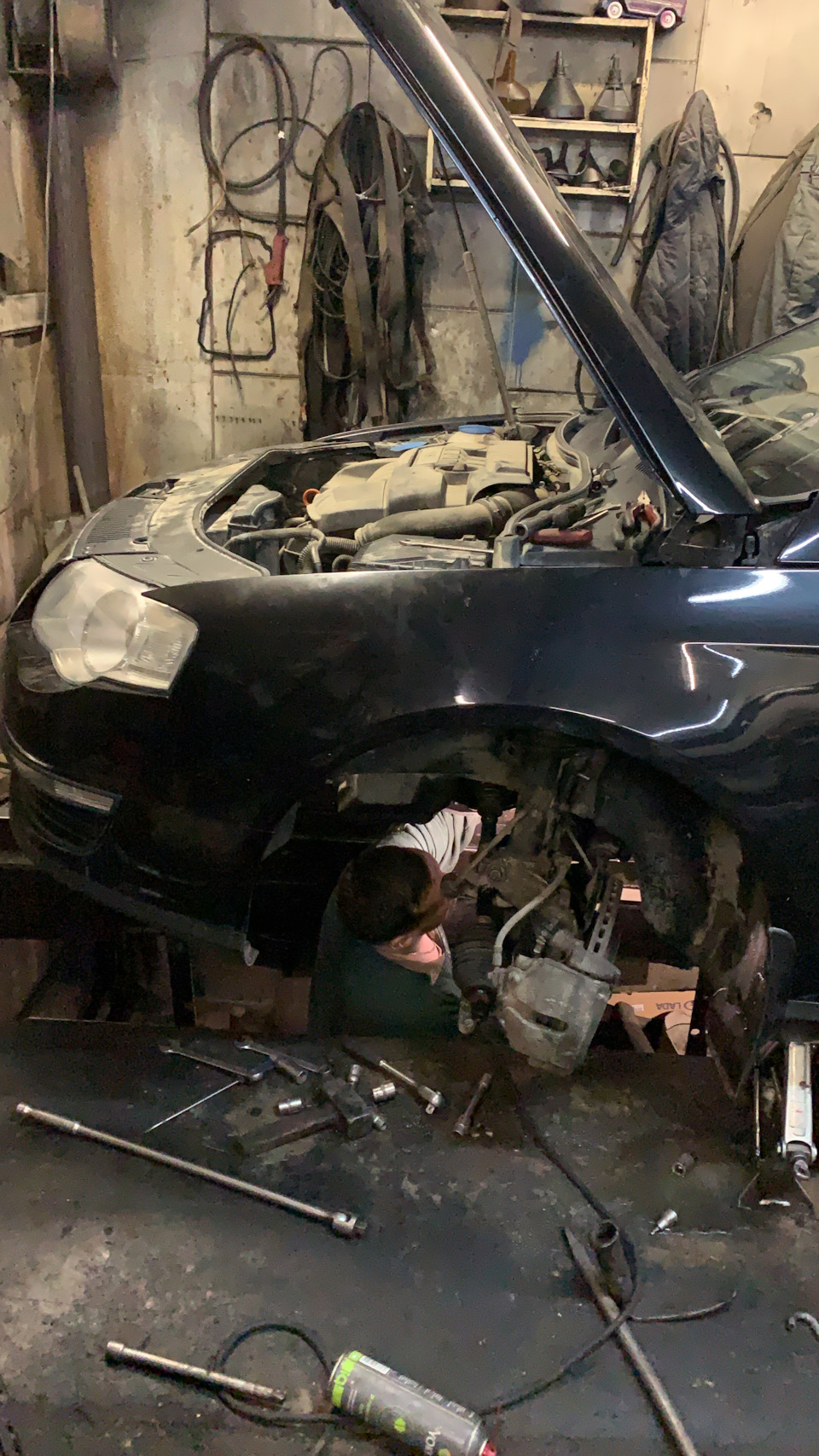 Замена подшипников дифференциала))) — Volkswagen Passat B6, 1,6 л, 2008 ...