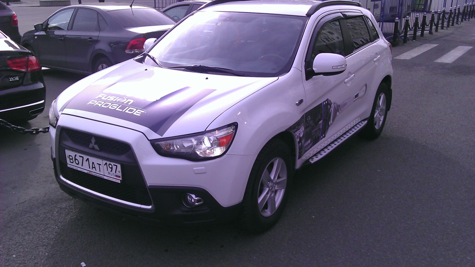 Mitsubishi ASX аэрографика