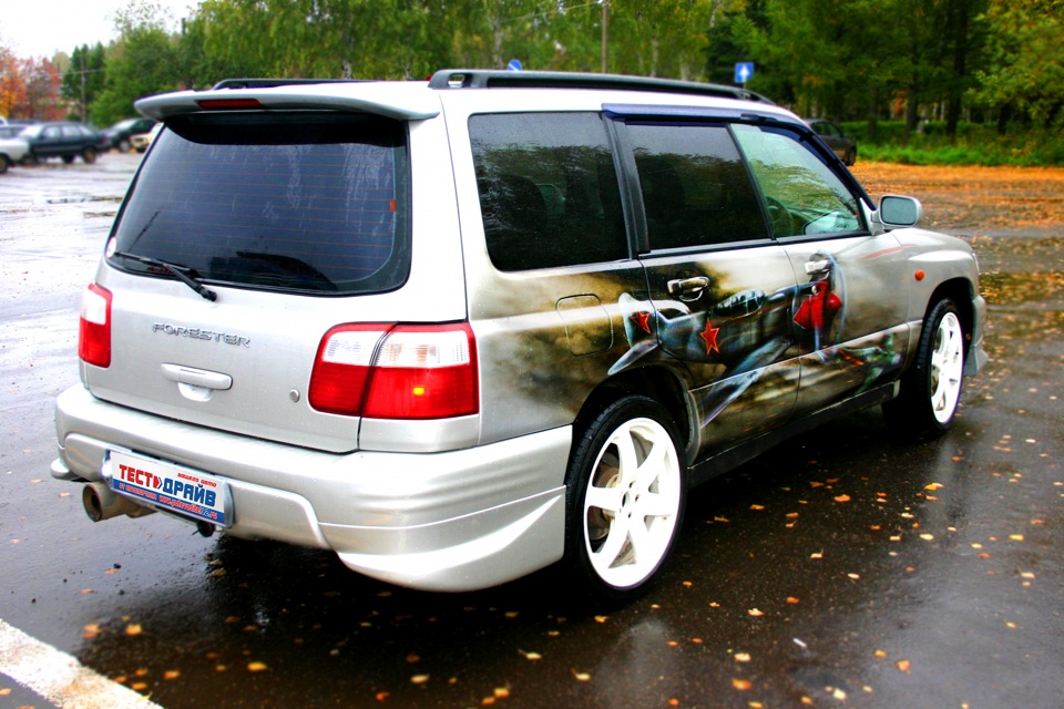 Subaru Forester камуфляж