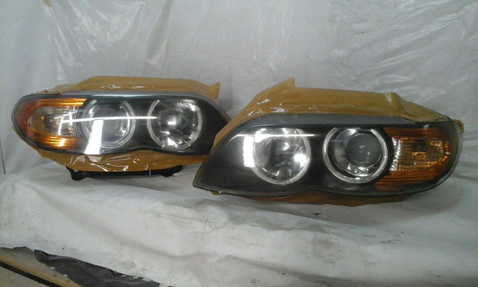 Покрытие фар лаком BMW X5 — Авто студия. на DRIVE2