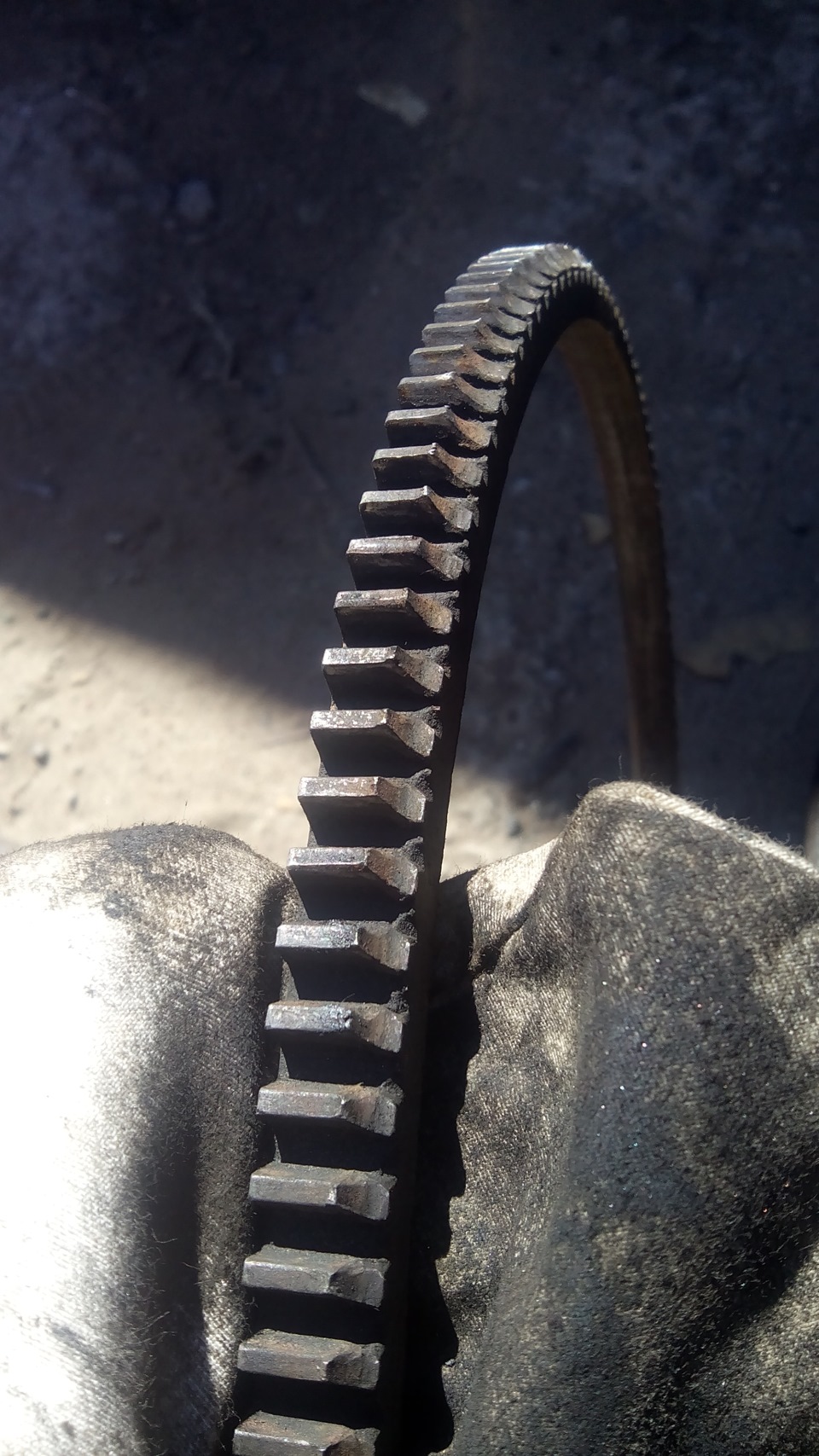 Замена зубчатого венца на маховике газ 2410 — ГАЗ 2410, 2,4 л., 1989 ...