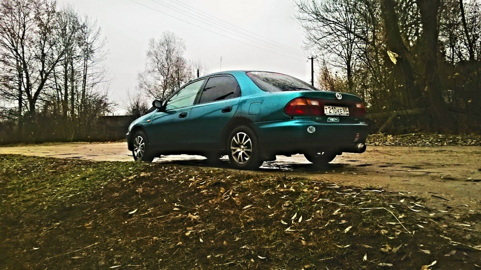 Глушитель приятный звук выхлопа — Mazda 323 V, 1996 года | тюнинг | DRIVE2