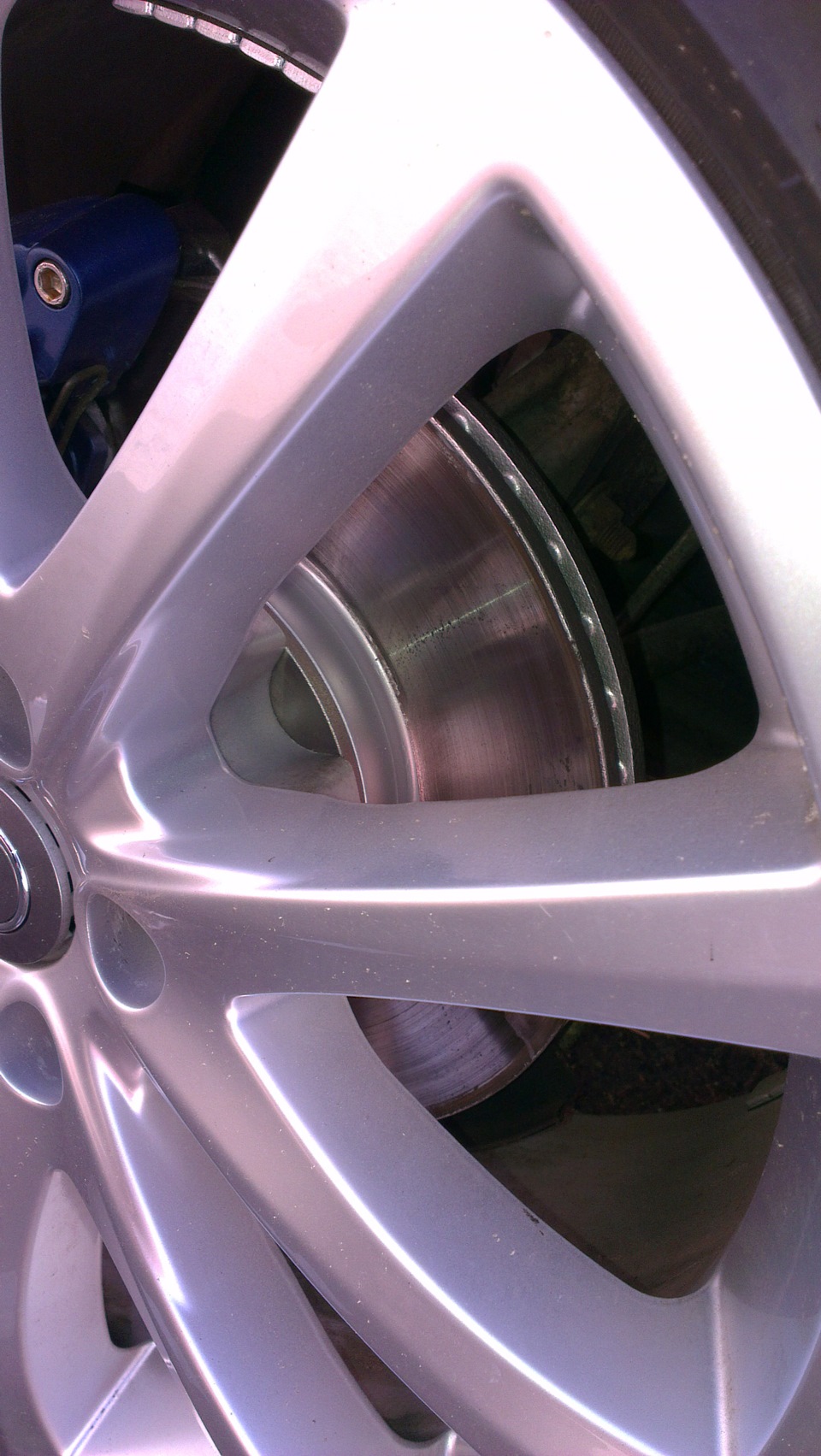 Избавляемся от ржавчины на тормозных дисках. — Opel Vectra C, 1,8 л ...