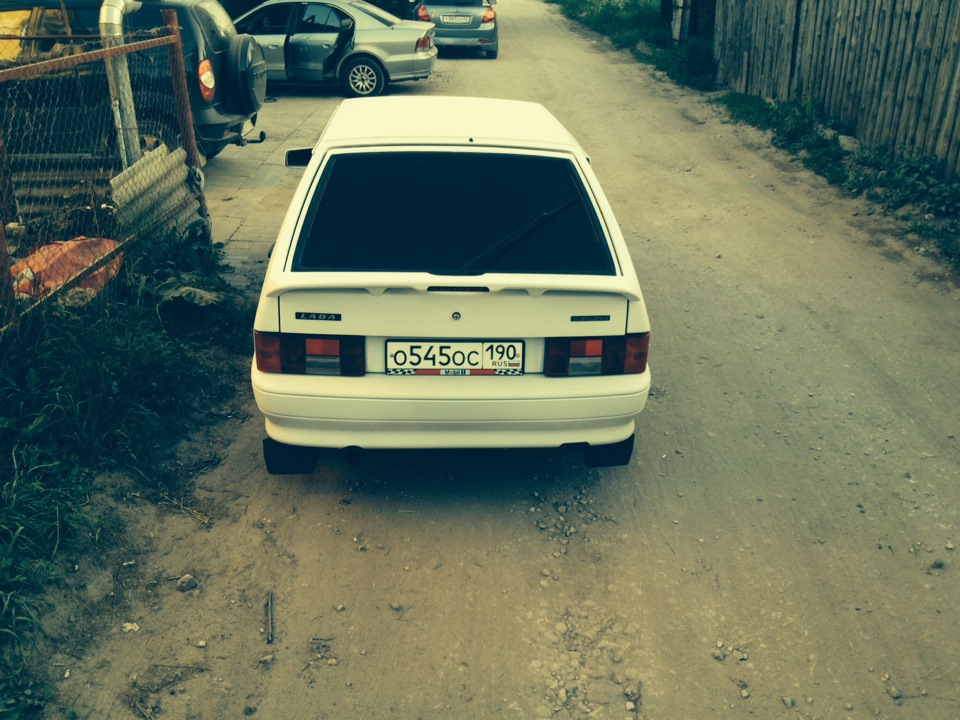 Вот забрал авто из города Коломна=)) в новом цвете))) — Lada 2114, 1,5 ...