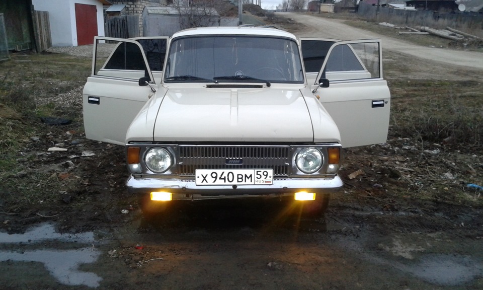 Поставил ПТФ — ИЖ Москвич 412, 2 л, 1995 года | аксессуары | DRIVE2