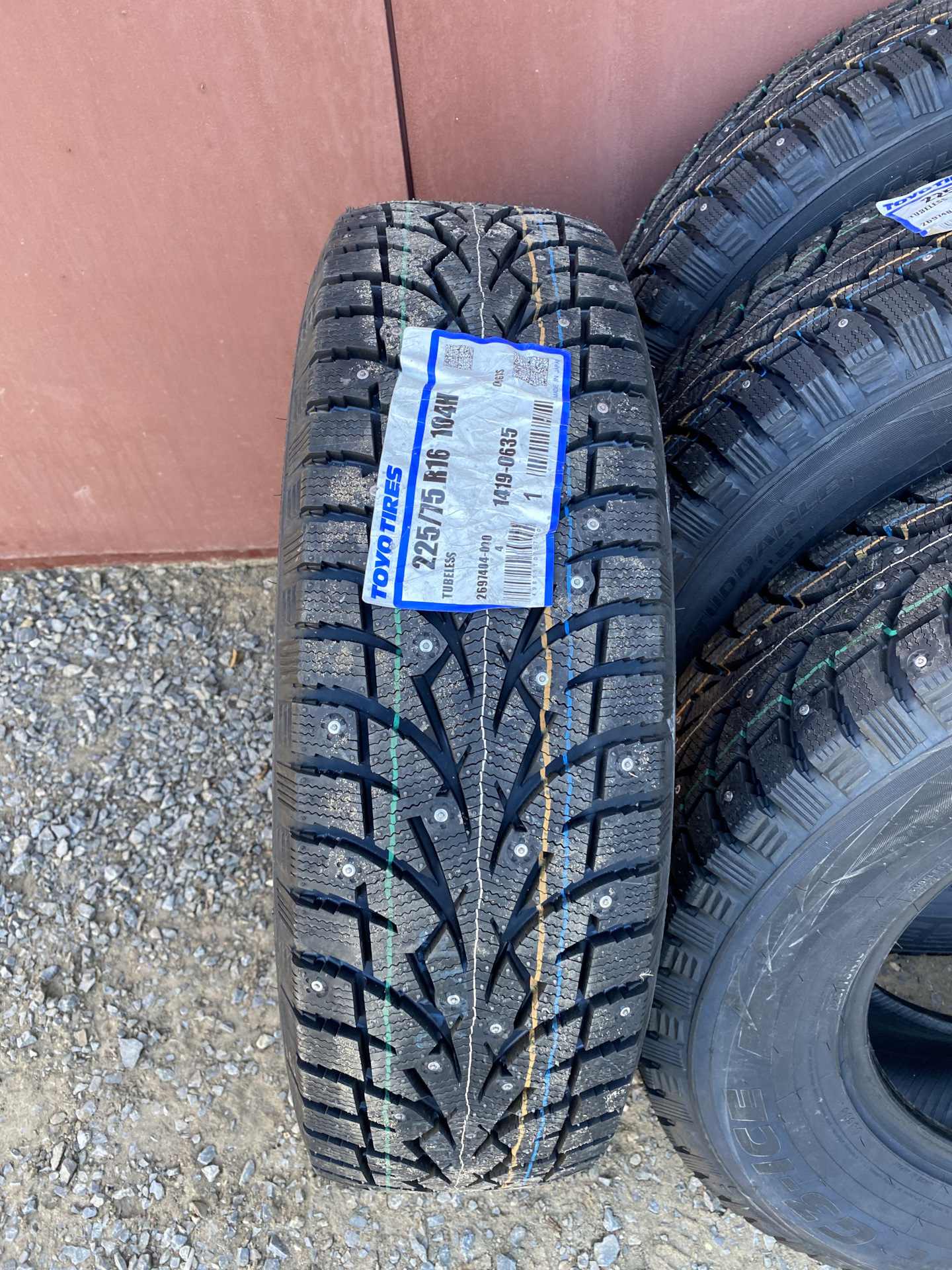 Зимние колеса Toyo G-3 ICE — ГАЗ Соболь 4х4, 2,8 л, 2012 года | шины ...