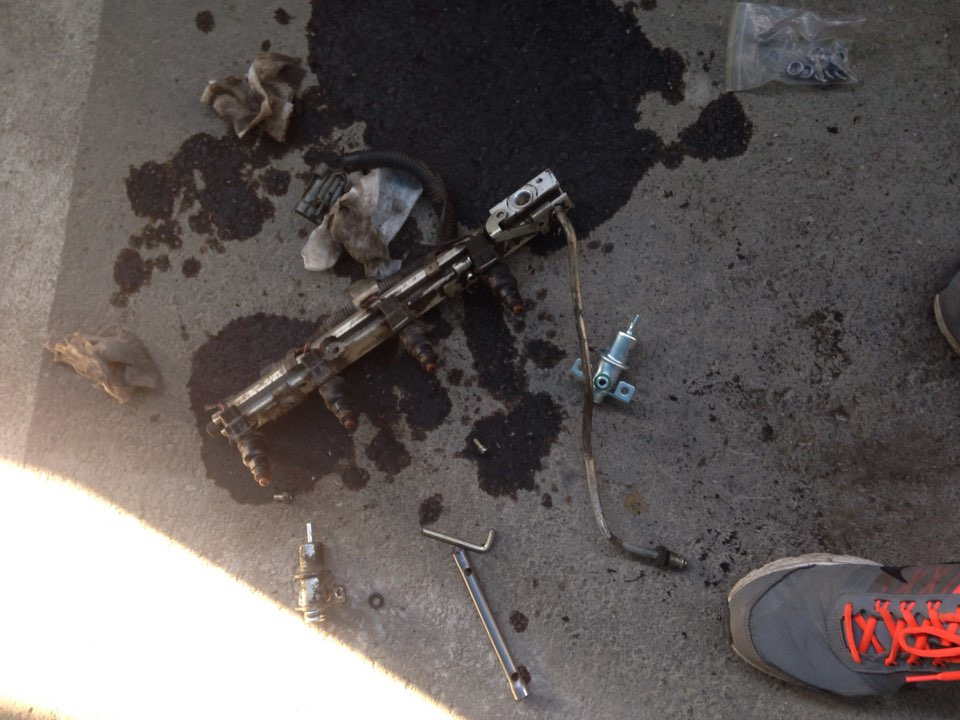 Замена резинок на форсунках и РДТ на ваз 2110 — LADA 21103, 1,5 л ...