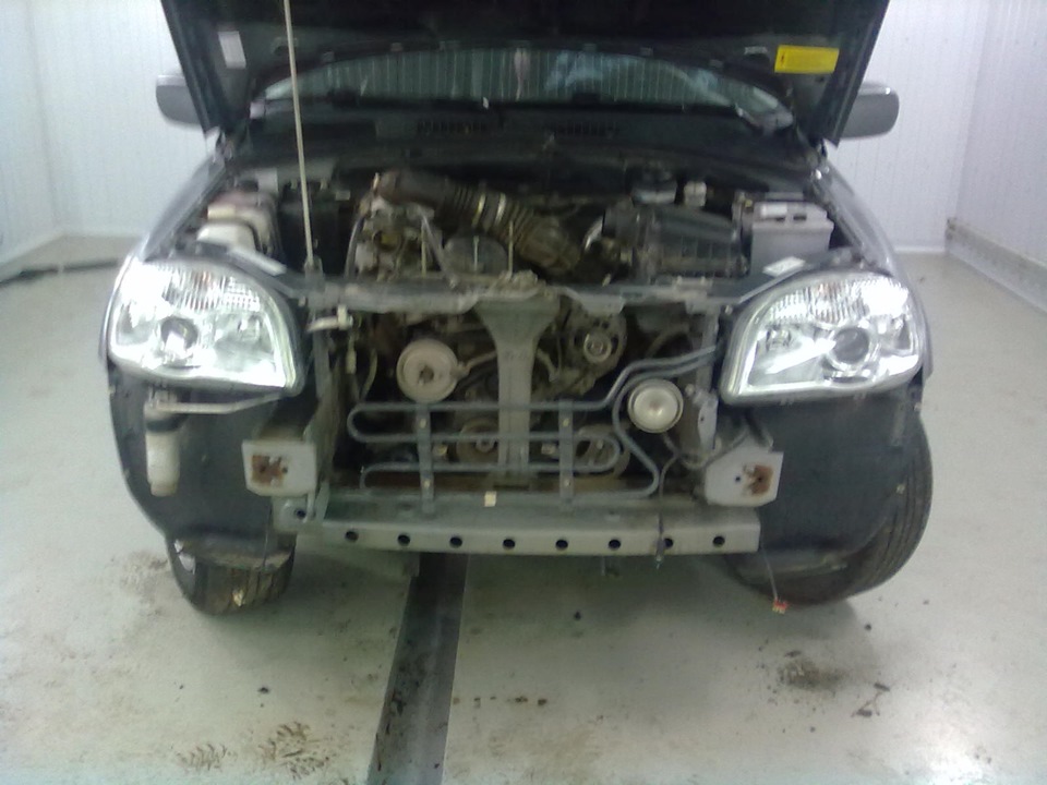 Замена радиатора в Шеви нива. — Lifan Solano, 1,6 л, 2011 года | другое ...