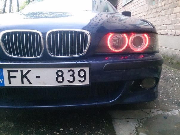 очки не от солнца, от красных глаз — BMW 5 series (E39), 2,8 л, 1996 ...