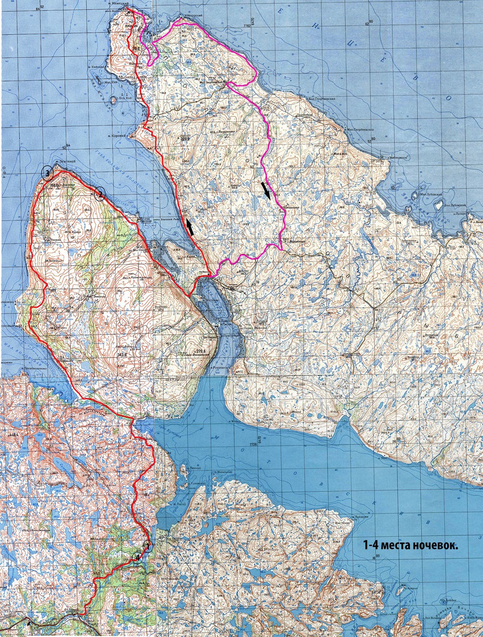 Карта рыбачий вилючинск