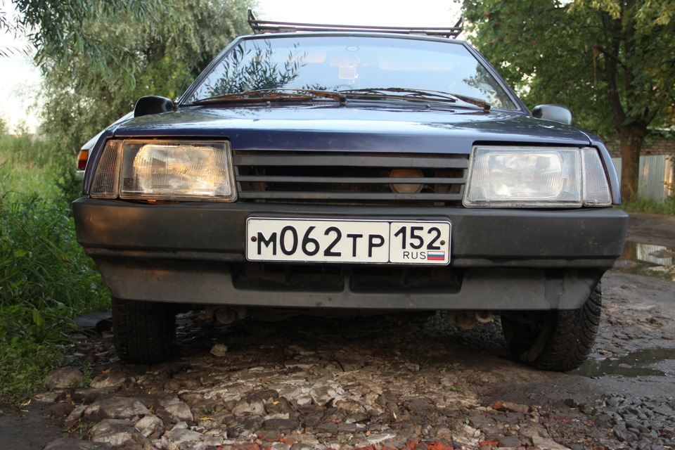 Начернить бампер за копейки — LADA 21093i, 1,5 л., 1998 года | стайлинг ...