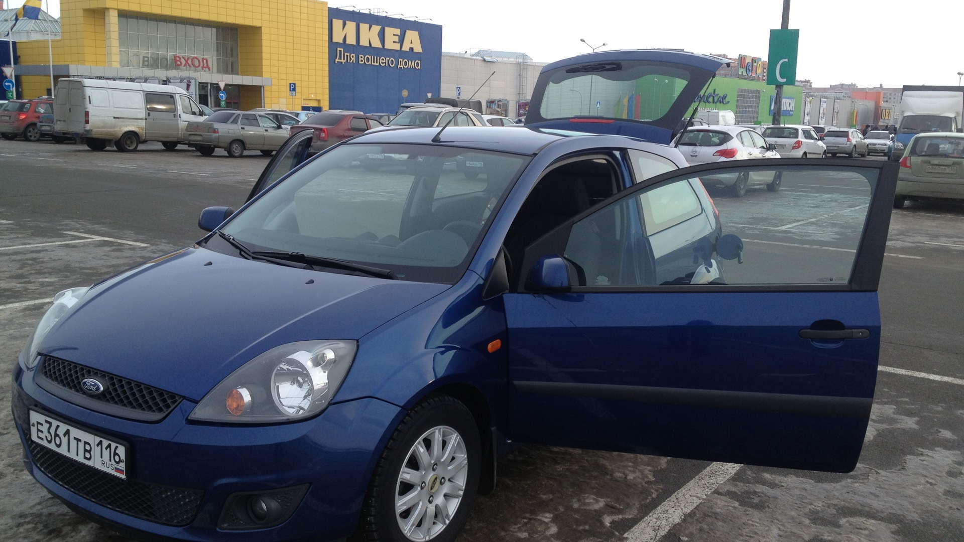 Ford Fiesta (Mk V) 1.4 бензиновый 2007 | 1,4 мешалка на DRIVE2