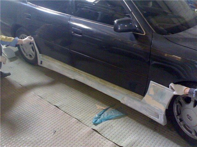 пороги toyota camry