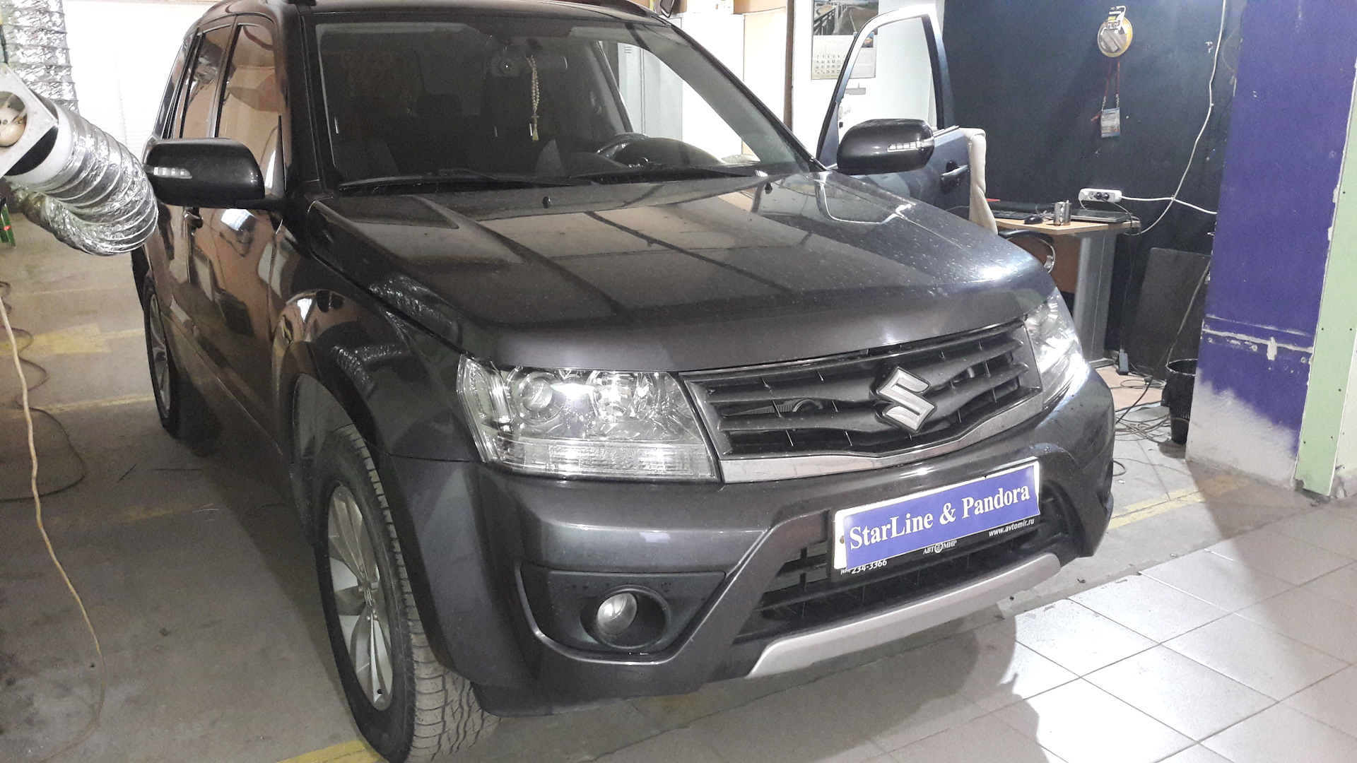 Оснащение Suzuki Grand Vitara III 2013 года выпуска — PANDORA.CENTER на  DRIVE2