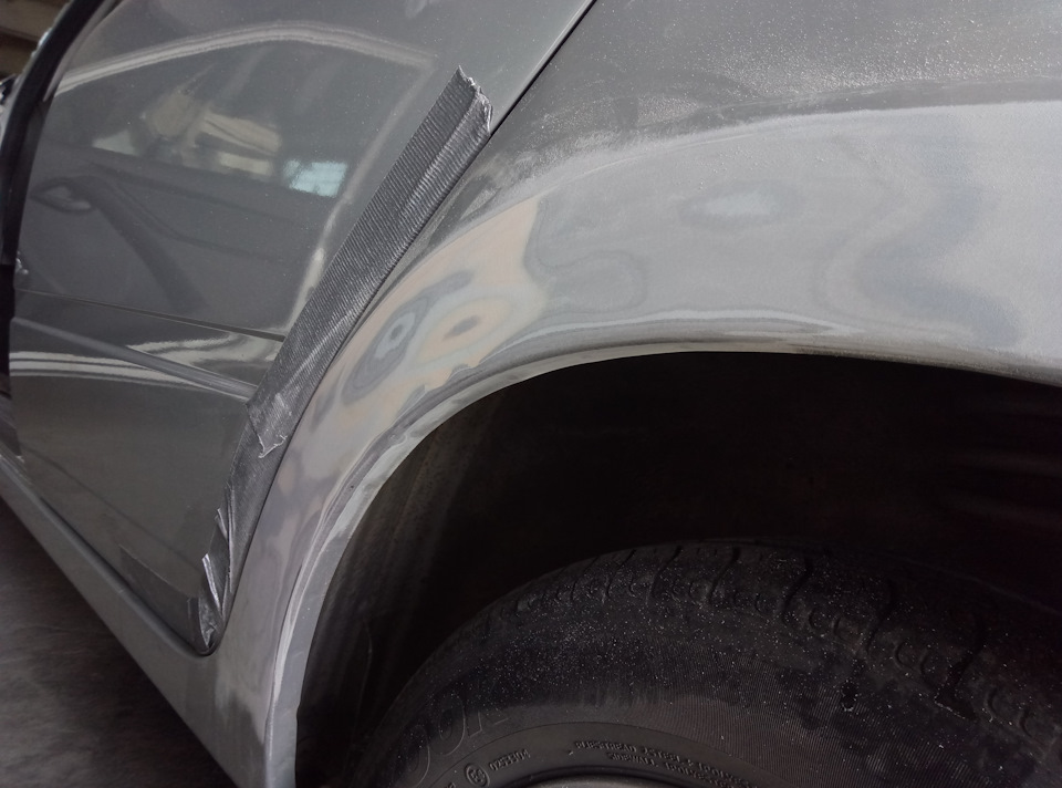 Небольшой ремонт кузова. — LADA Гранта, 2012 года | кузовной ремонт ...