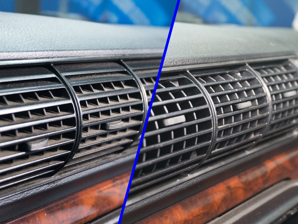 Чистка и устранение люфта дефлекторов обдува салона — Audi A4 (B5), 1,8 ...