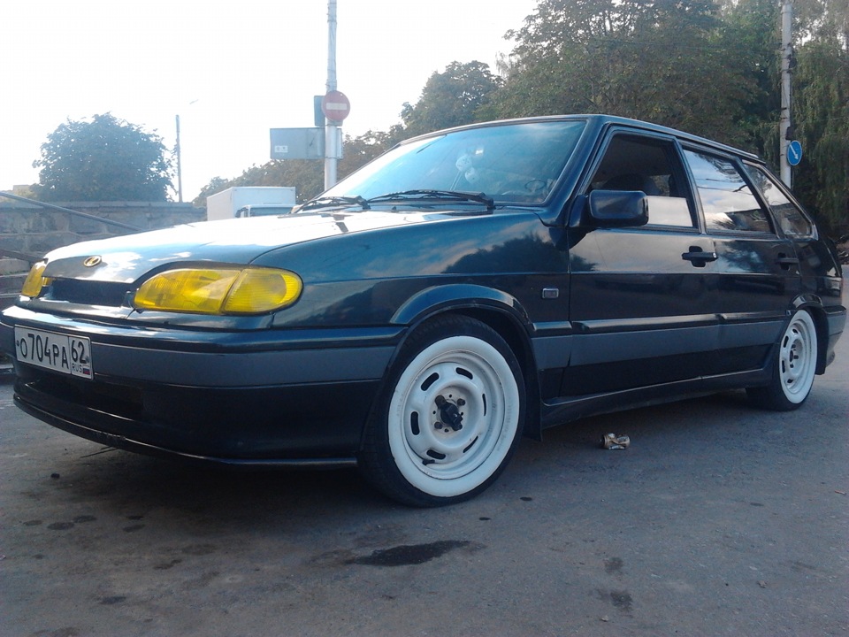 Самодельная губа )) — Lada 2114, 1,6 л, 2007 года | стайлинг | DRIVE2