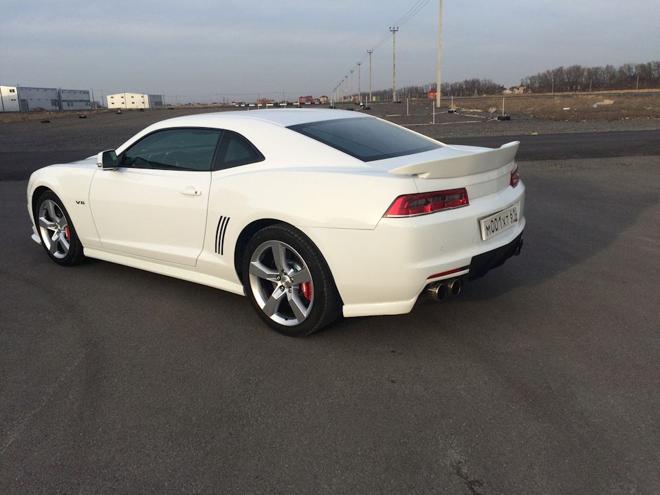Задний бампер — Chevrolet Camaro V, 6,2 л, 2012 года | стайлинг | DRIVE2