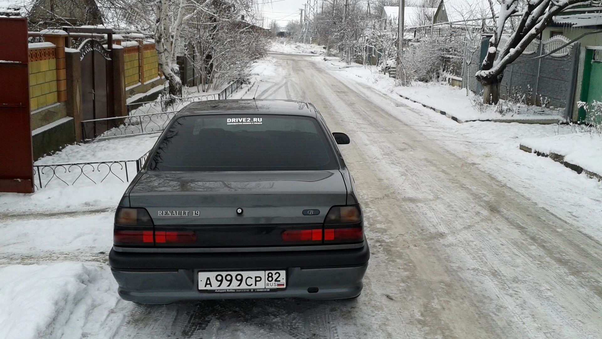 Renault 19 2.0 бензиновый 1991 | Baccara 2.0 на DRIVE2