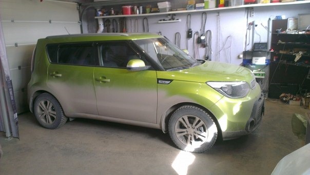Kia Soul (Киа Соул) 1,6МТ — гость из Березников на чип тюнинг в Пермь ...