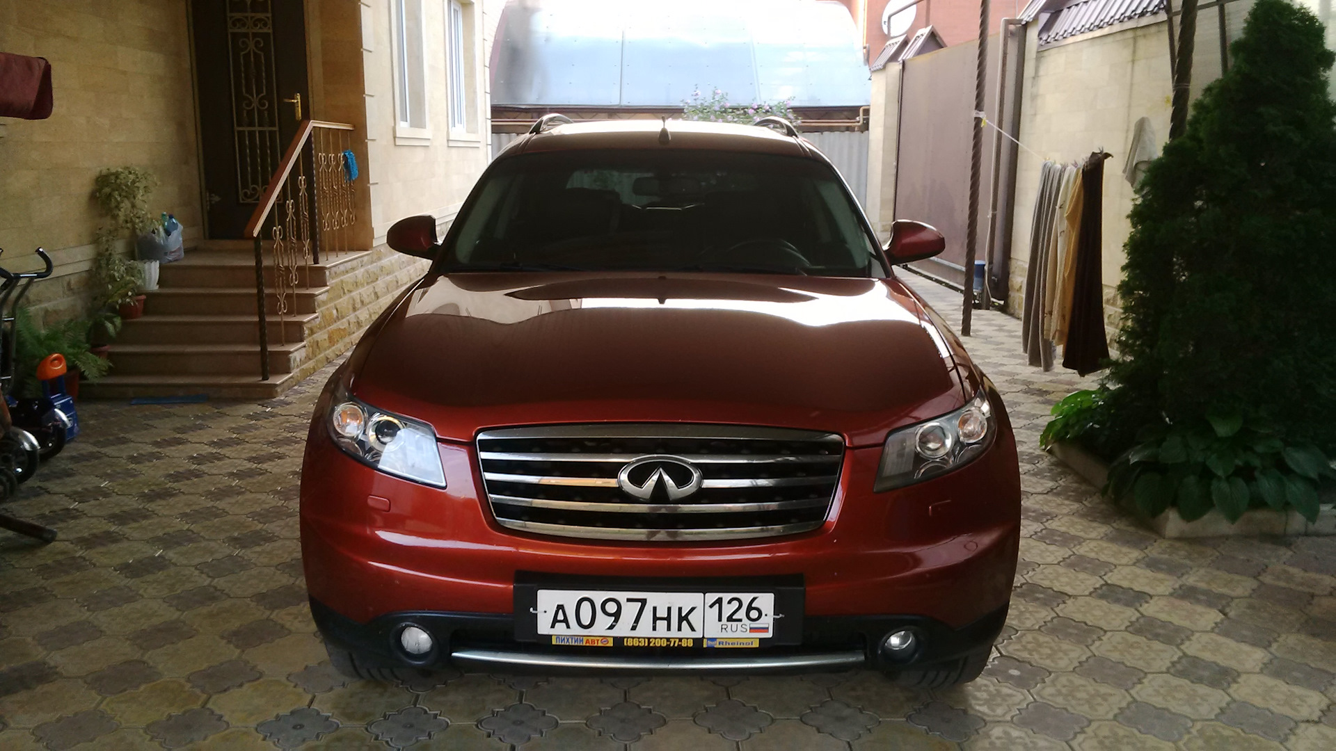 Infiniti FX (1G) 3.5 бензиновый 2007 | Ржавый на DRIVE2