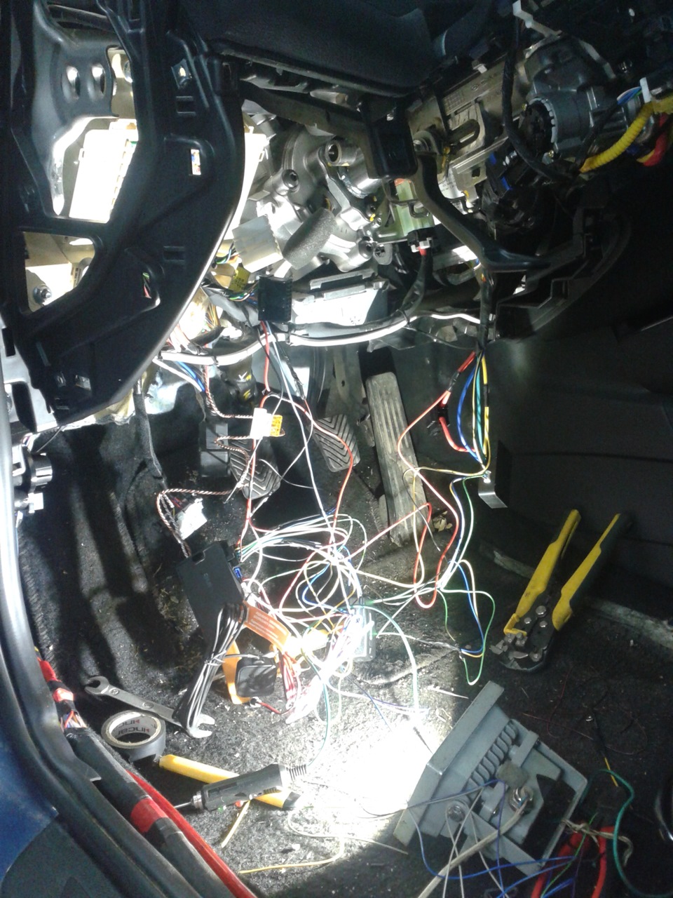 StarLine M32 CAN и StarLine F1 — KIA Ceed (2G), 1,4 л, 2014 года ...