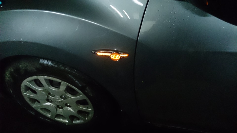 Поворотники в тюнинг — Hyundai i30 (2G), 1,4 л, 2013 года | электроника ...