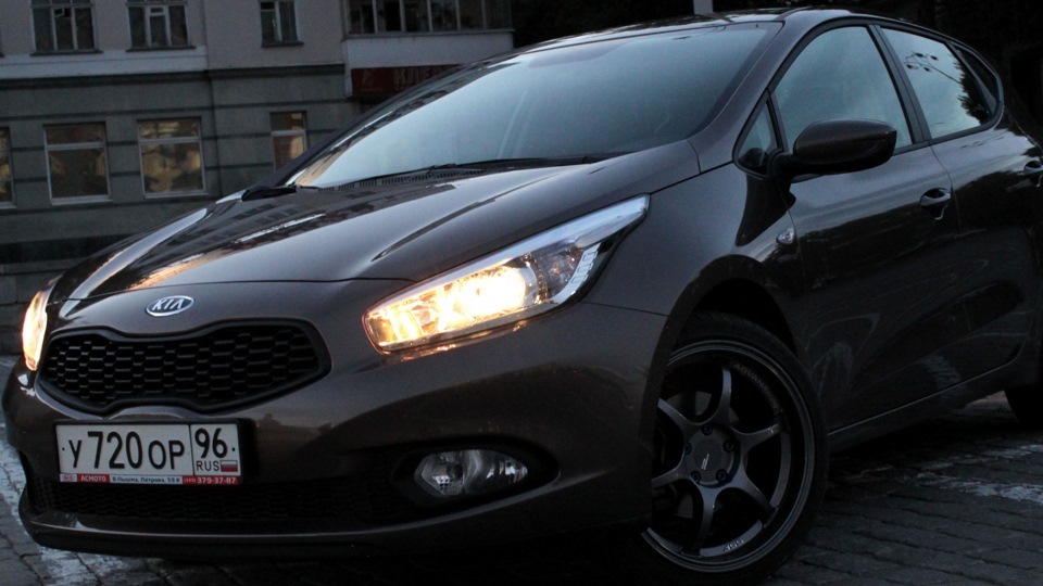 Kia Ceed 2010 антихром