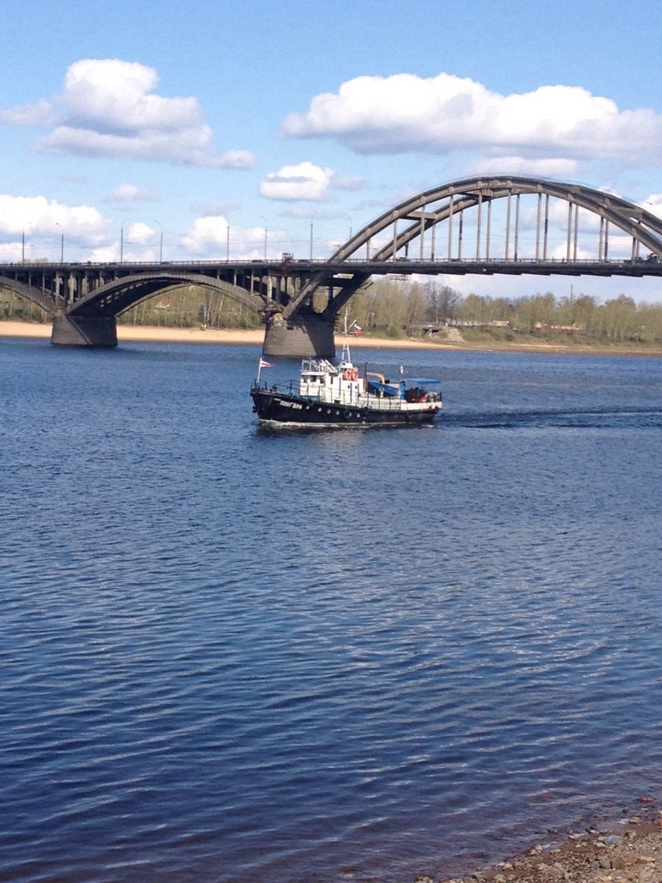 Река Волга Рыбинск