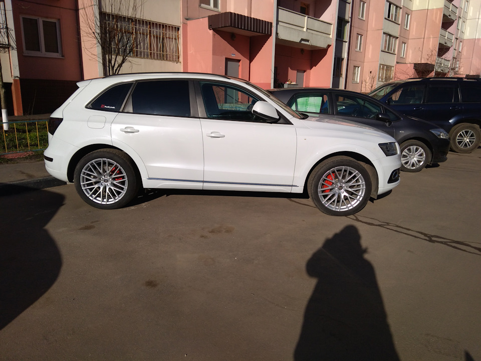 Защита арок — Audi Q5 (1G), 3 л, 2016 года | стайлинг | DRIVE2