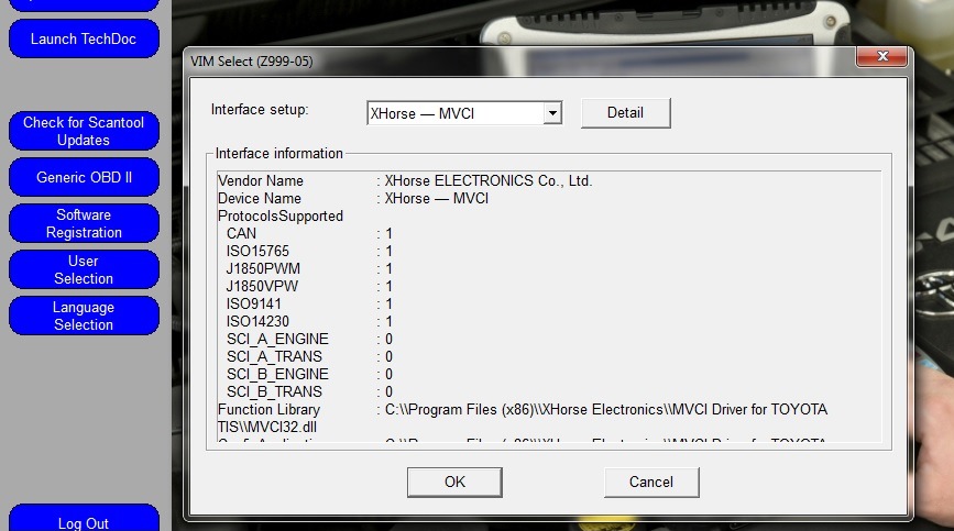 Mini Vci J2534 Driver