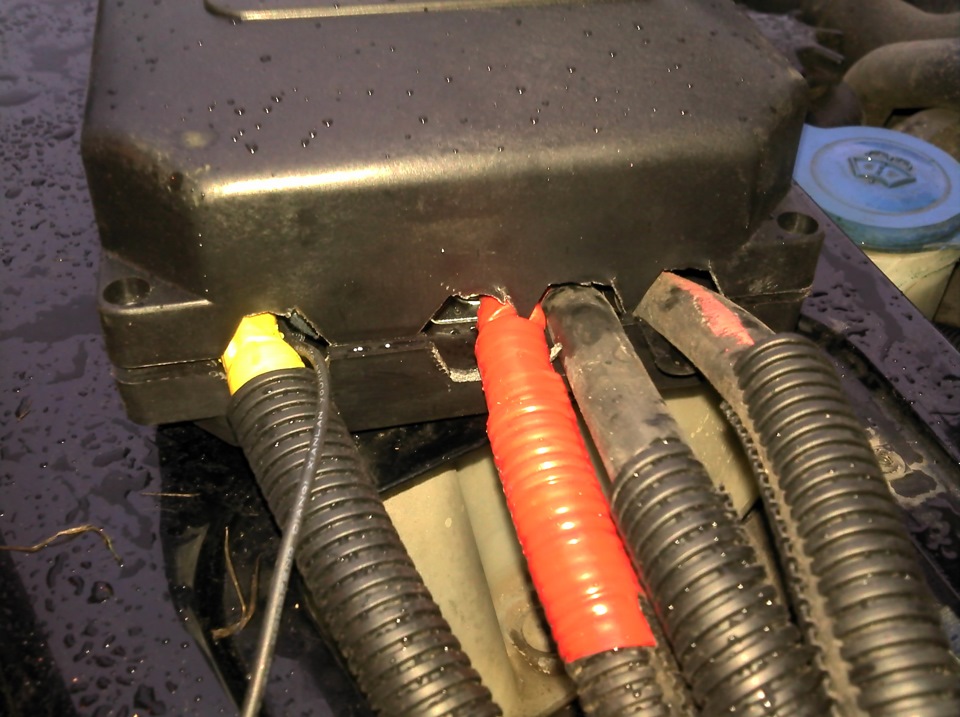 Установка лебедки … — Land Rover Defender (L315/L316), 2,4 л, 2007 года ...