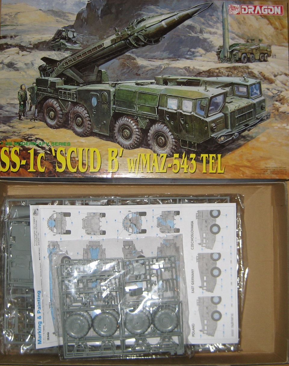 Dragon SS-1c SCUD B with MAZ-543 TEL 1:35 — DRIVE2