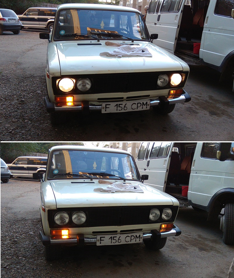 Светодиоды в передние габариты / Помыл задние фонари — Lada 2106, 1,6 л ...