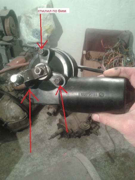 Мотор стеклоочестителя от БМВ е34 на Соболь — DRIVE2