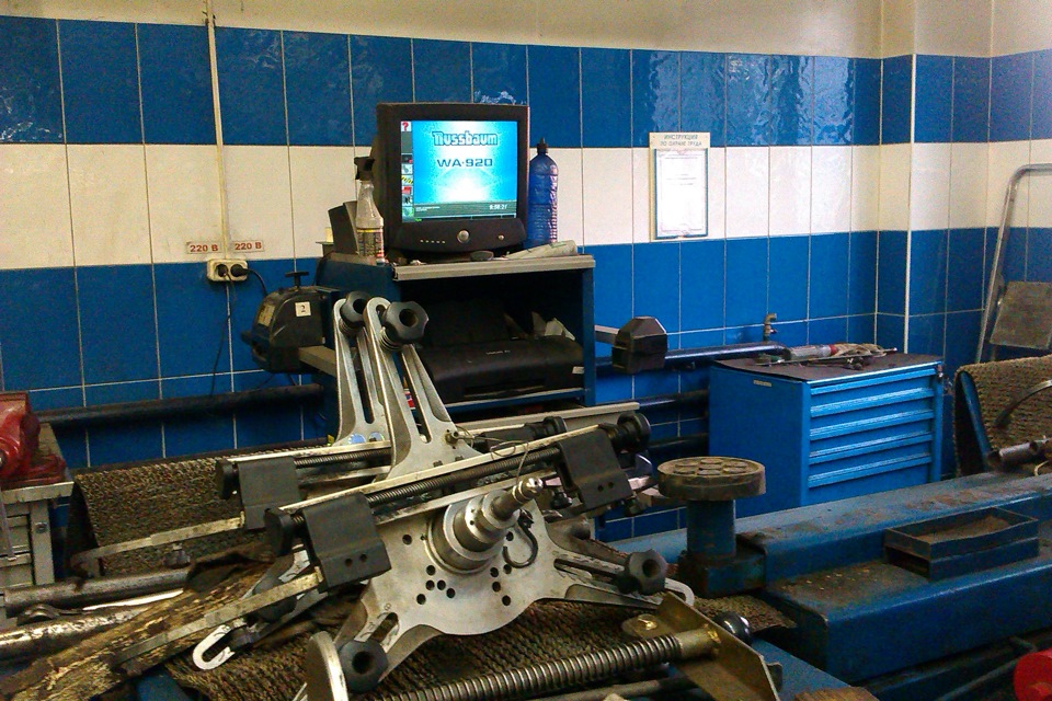 Сход-развал в ЛифтАвтоСервис у Сергея розова ч.2 — KIA Ceed SW (1G ...