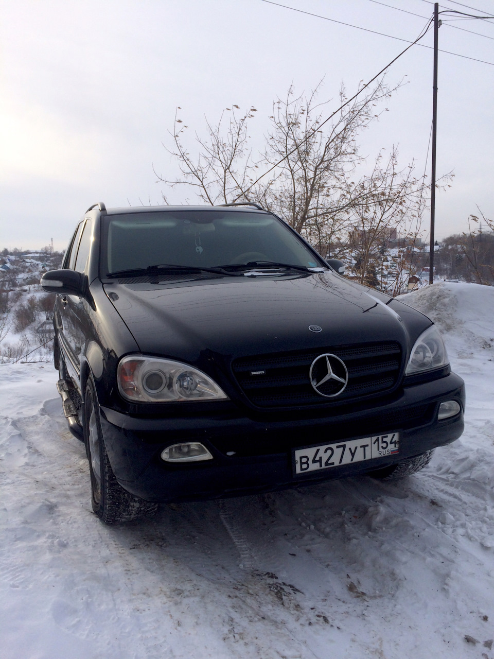 Возле дома, на пьедестале))) — Mercedes-Benz M-Class (W163), 3,2 л, 2002  года | визит на сервис | DRIVE2