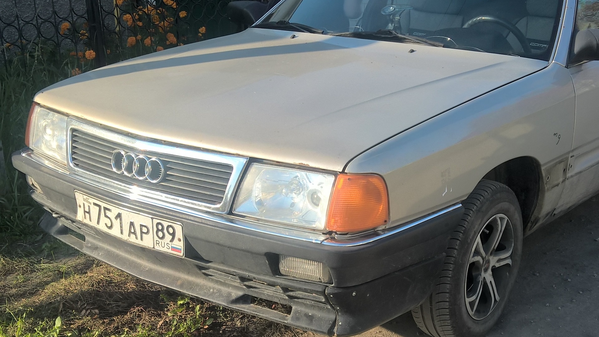 Audi 100 (C3) 1.8 бензиновый 1986 | Авто повидавшее жизнь=) на DRIVE2