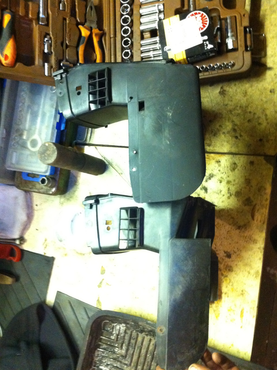 Обдув ног задних пассажиров. — Volkswagen Golf Mk2, 1,6 л, 1987 года ...