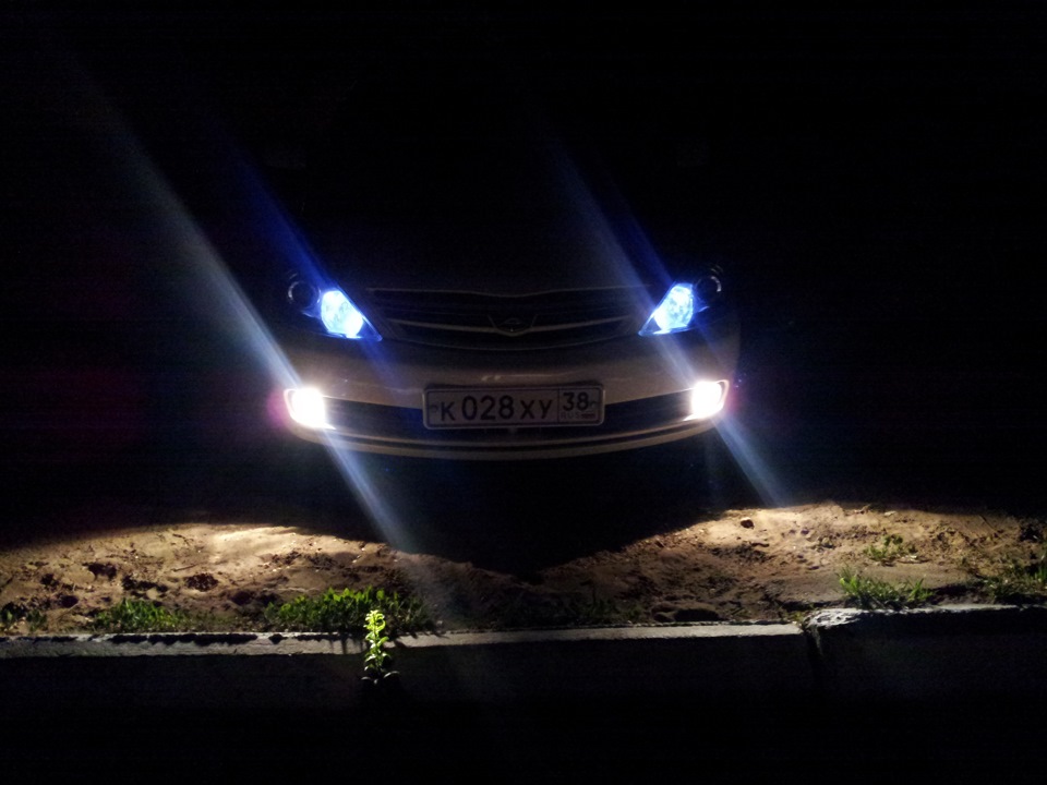 Запись №30. WhiteBeam Ver.III by KOITO — Toyota Allion (T240), 1,8 л ...