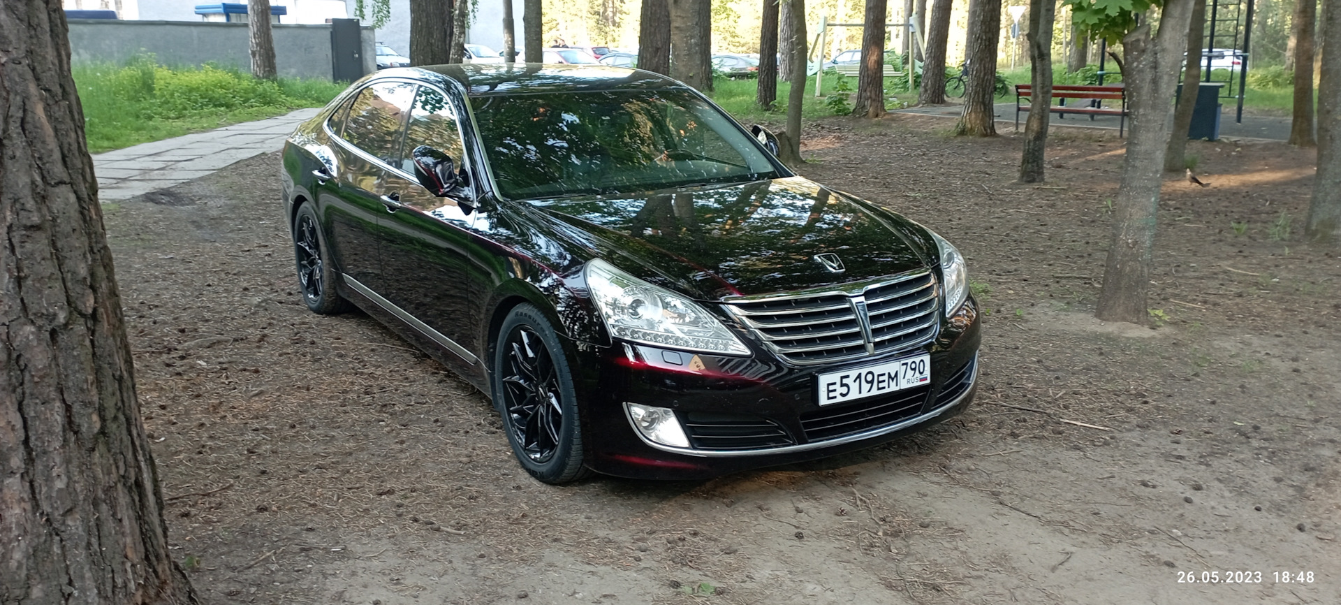 Hyundai Equus С„РёРѕР»РµС‚РѕРІС‹Р№