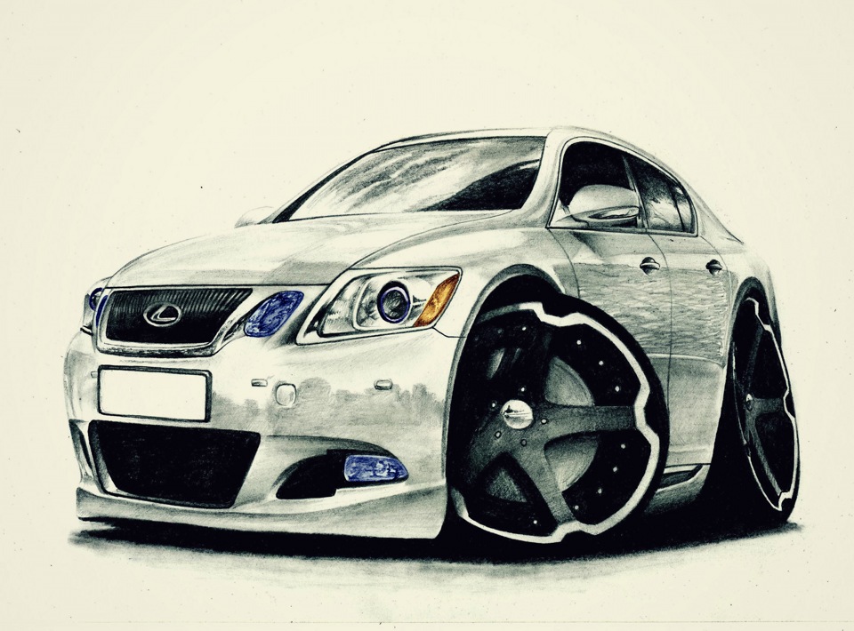 Как lexus нарисовать