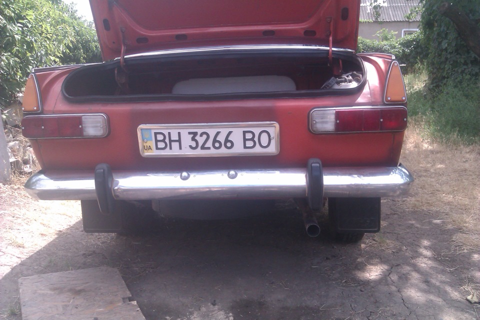 ТАЗ — бак и ниша под запаску ч.3 — ИЖ Москвич 412, 1,5 л, 1981 года ...