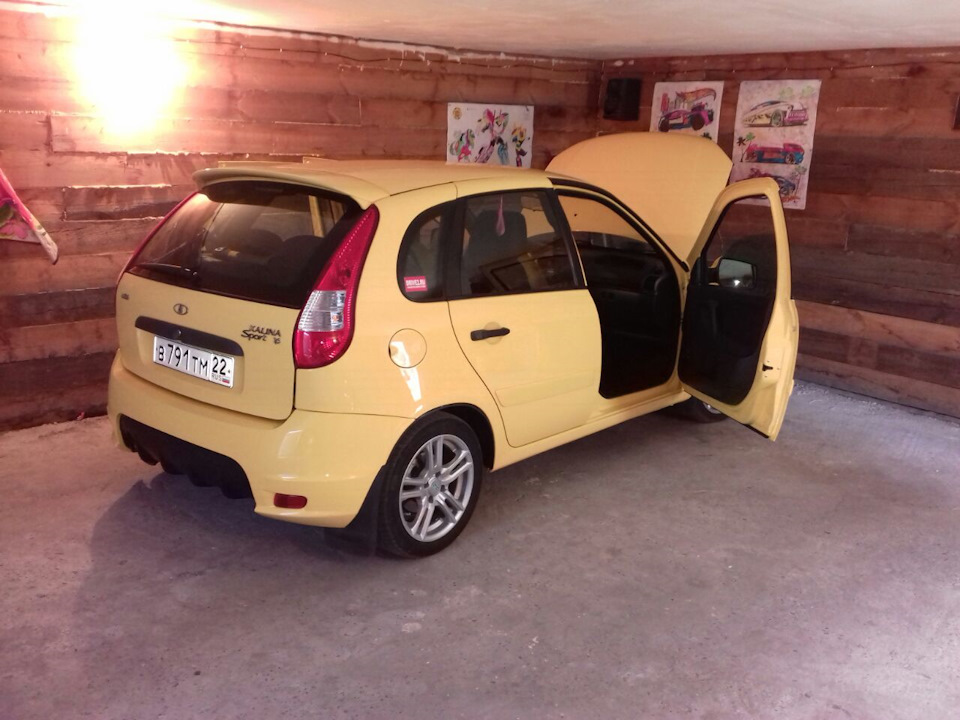 Калина спорт багажник